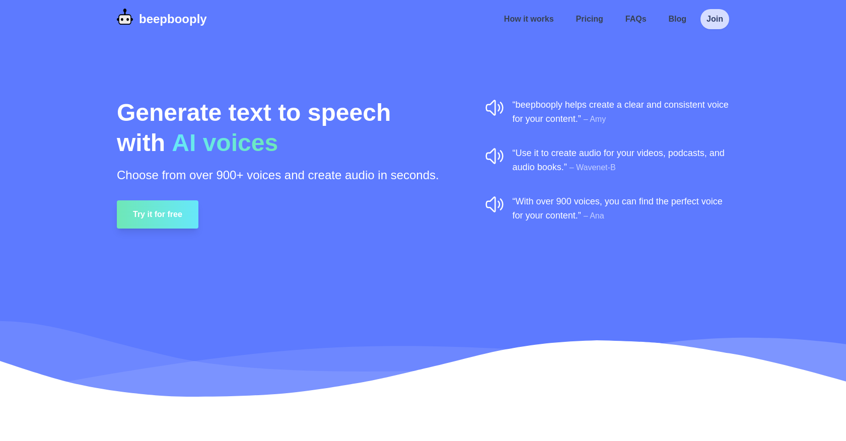 Beepbooply - Generador De Texto A Voz Con Voces De Inteligencia Artifi ...