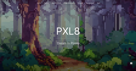 Pxl8 - Generación de imágenes de píxeles por Yeswelab.com