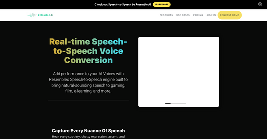 Speech-to-Speech - Texto a voz por Yeswelab.com