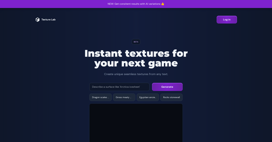 TextureLab - Texturas de juego por Yeswelab.com