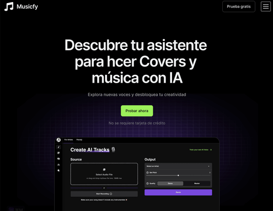 Musicfy 5.0 (1) - Creación musical por Yeswelab.com