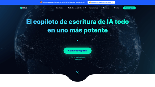 Hix AI - Creación de contenido por Yeswelab.com