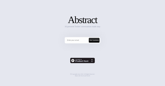 Abstract - Conversación por Yeswelab.com