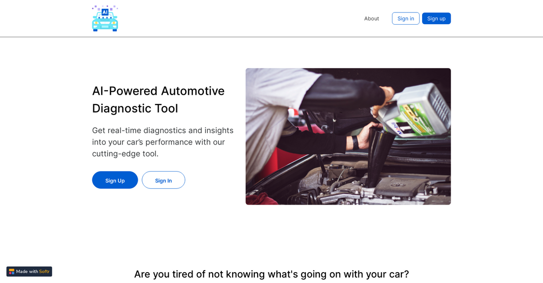 AI Car Diagnosis - Diagnóstico del vehículo por Yeswelab.com