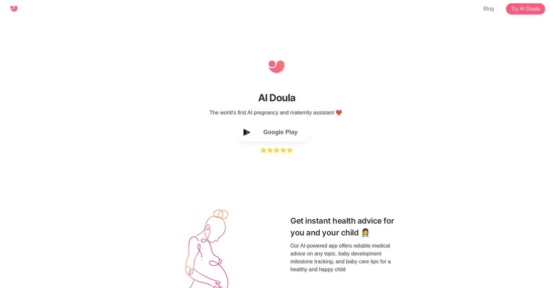 AI Doula - Preguntas y respuestas sobre el embarazo por Yeswelab.com