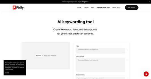 AI Keywording Tool - Descripciones de imágenes por Yeswelab.com