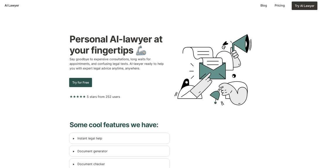 AI Lawyer - Consejo legal por Yeswelab.com