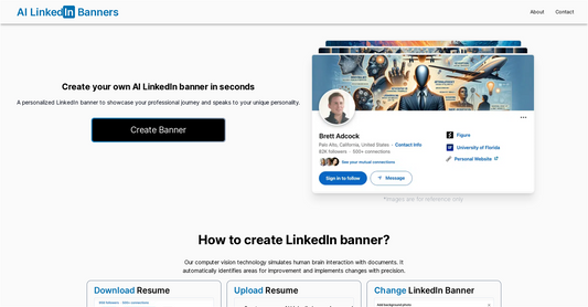 AI LinkedIn Banners - Redes Sociales por Yeswelab.com
