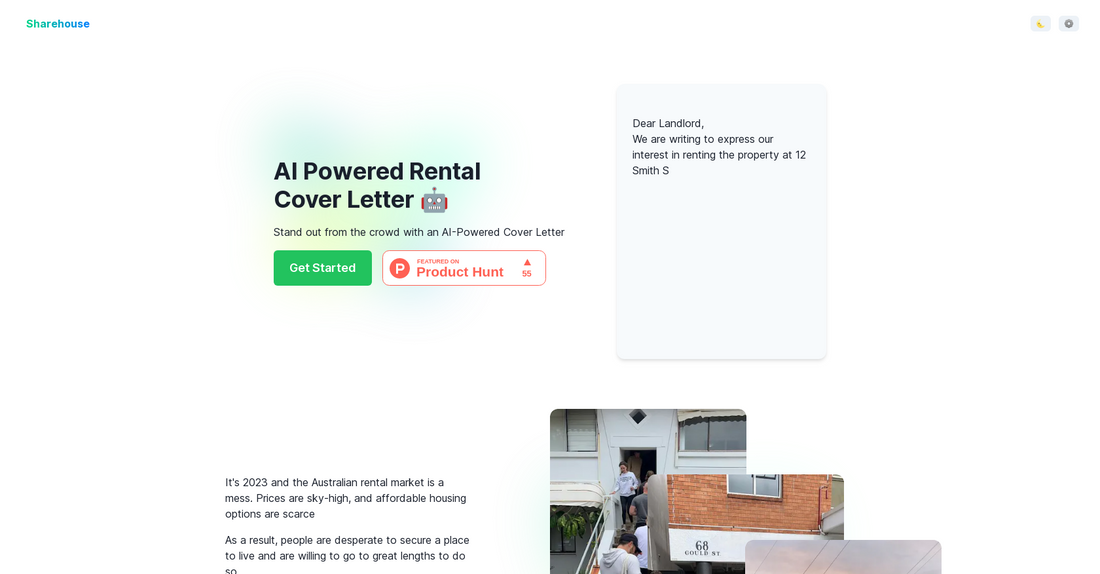 AI Rental Cover Letter - Cartas de presentación por Yeswelab.com
