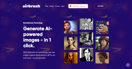 Airbrush - Generación de imágenes por Yeswelab.com