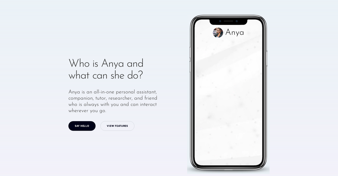 Anya by Astria - Conversación por Yeswelab.com