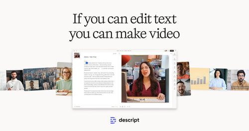 Descript editor de vídeo y podcasts con inteligencia artificial