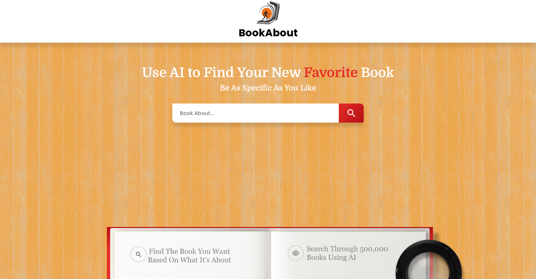 Bookabout - Búsqueda de libros por Yeswelab.com