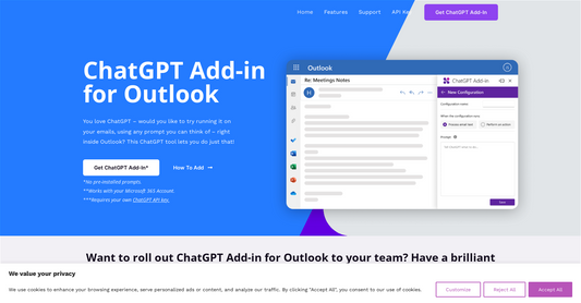 ChatGPT for Outlook - ChatGPT para Outlook por Yeswelab.com