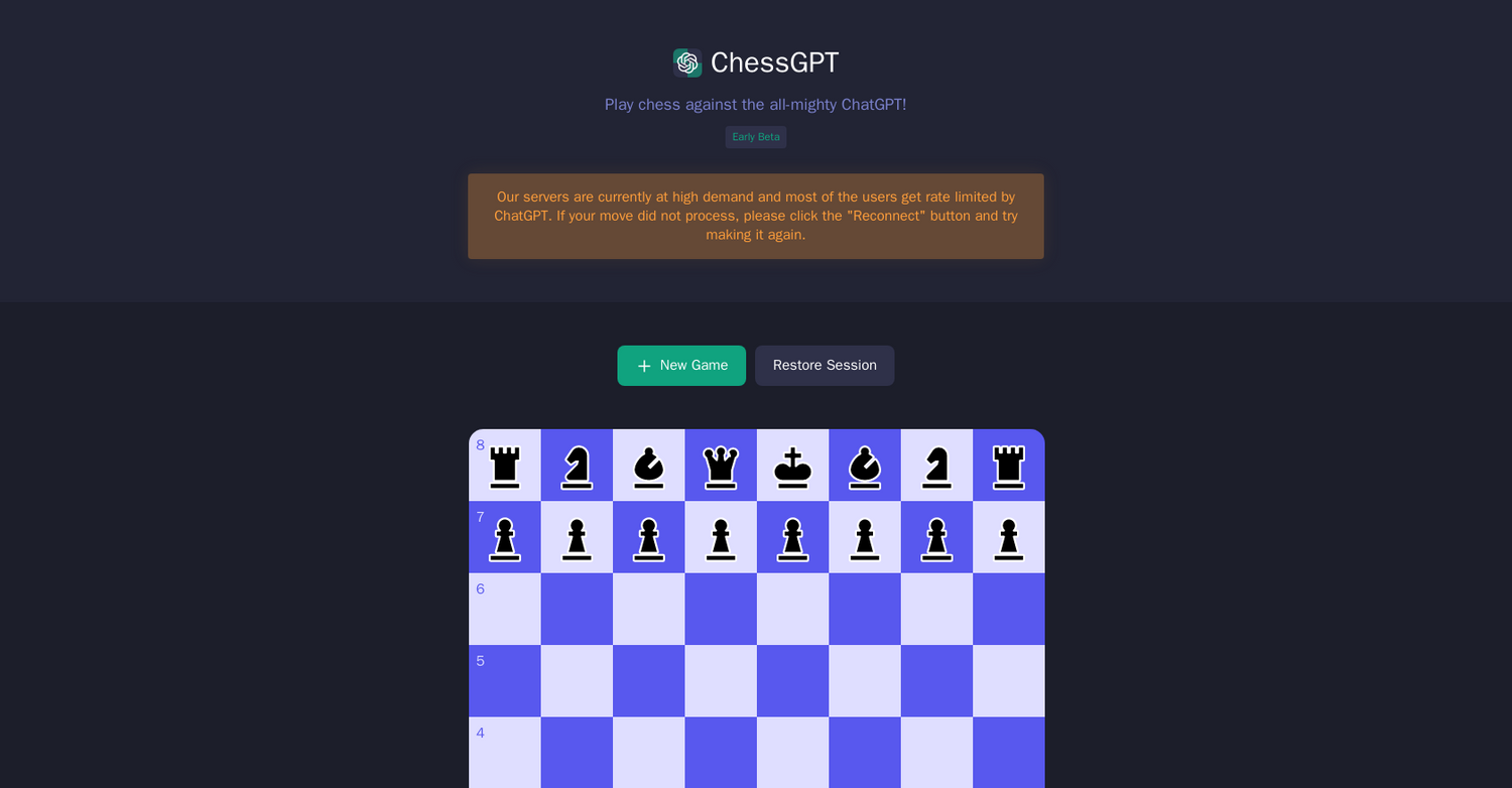 Juega ajedrez contra la inteligencia artificial de ChessGPT Yeswelab