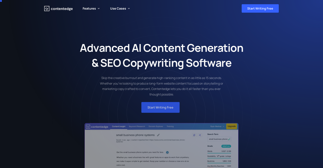 Contentedge - Contenido SEO por Yeswelab.com