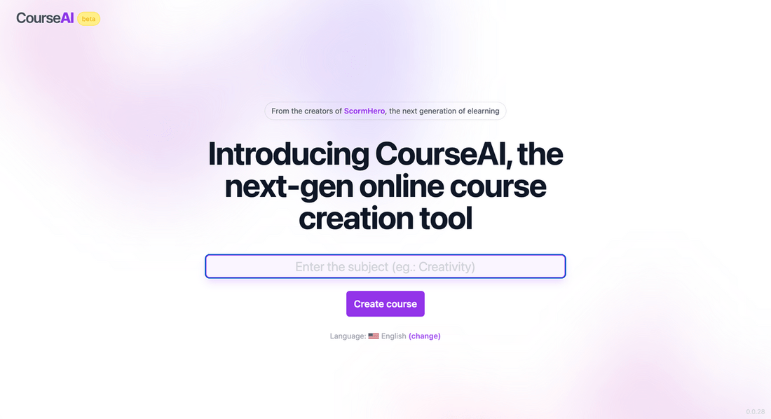 CourseAI - Creación de cursos online por Yeswelab.com