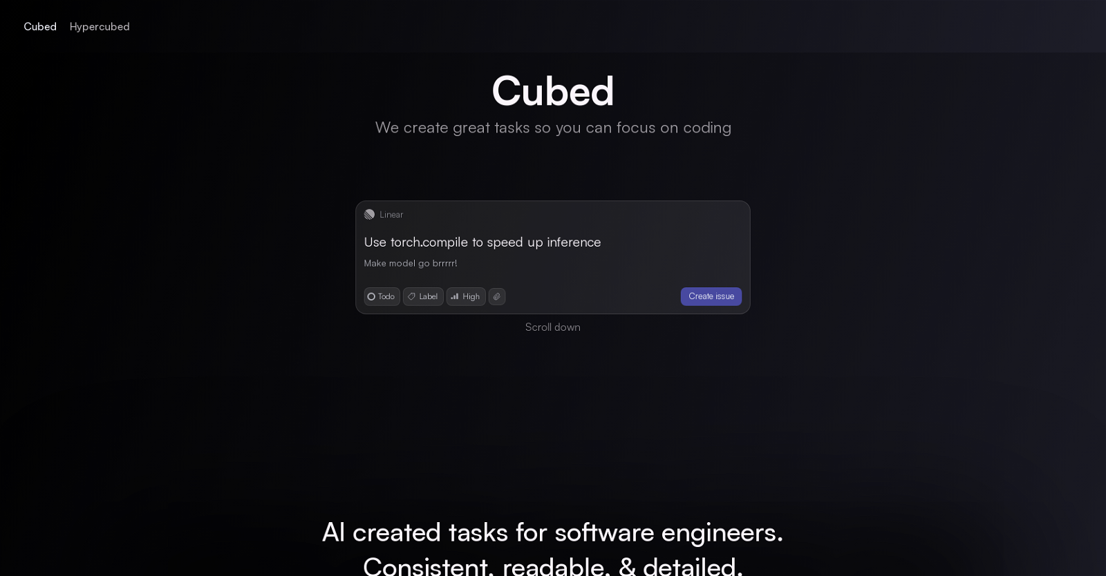 Cubed: La aplicación de inteligencia artificial para ingenieros de software