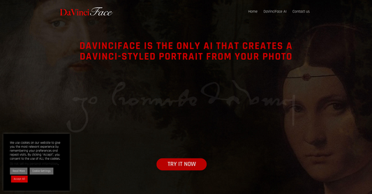 DaVinciFace - Generación de imágenes estilo DaVinci por Yeswelab.com