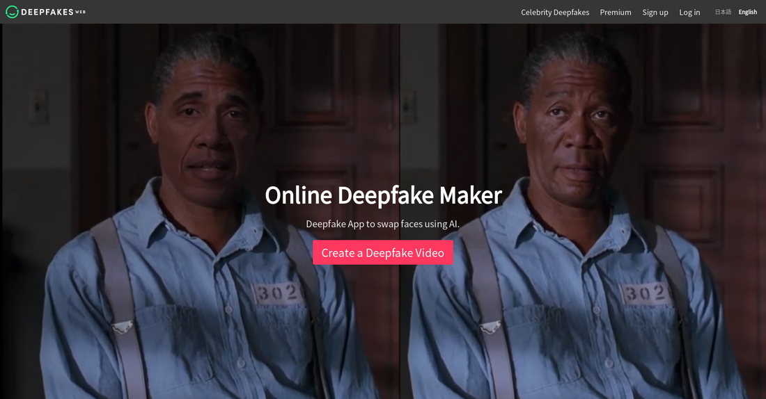 Deepfakesweb - Intercambio de caras por Yeswelab.com