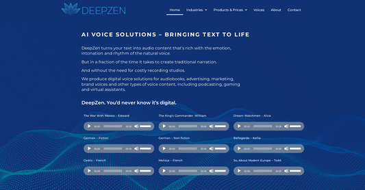 DeepZen - Texto a voz por Yeswelab.com