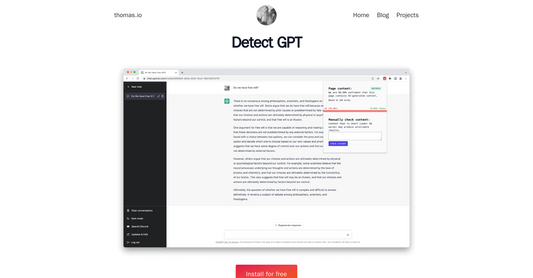 Detect GPT - Detectar contenido generado con IA por Yeswelab.com