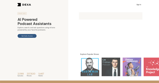 Dexa - Preguntas y respuestas de Podcasts por Yeswelab.com