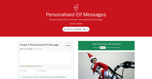 ElfMessages - Texto a voz por Yeswelab.com