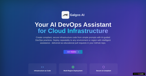 Galgos AI - Asistente DevOps por Yeswelab.com