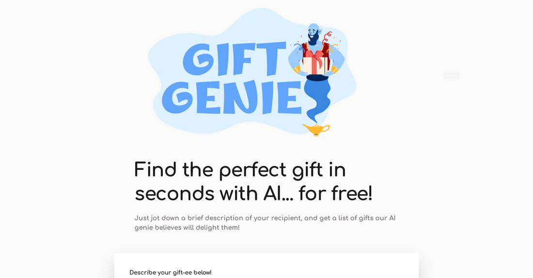 Gift Genie - Ideas de regalo por Yeswelab.com