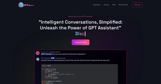 GPTAssistant 4.0 (2) - ChatGPT para Discord por Yeswelab.com