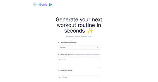 Gym Genie - Aptitud física por Yeswelab.com