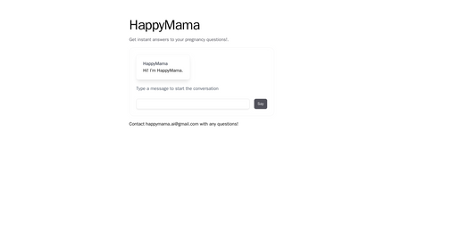 Happy Mama - Preguntas y respuestas sobre el embarazo por Yeswelab.com