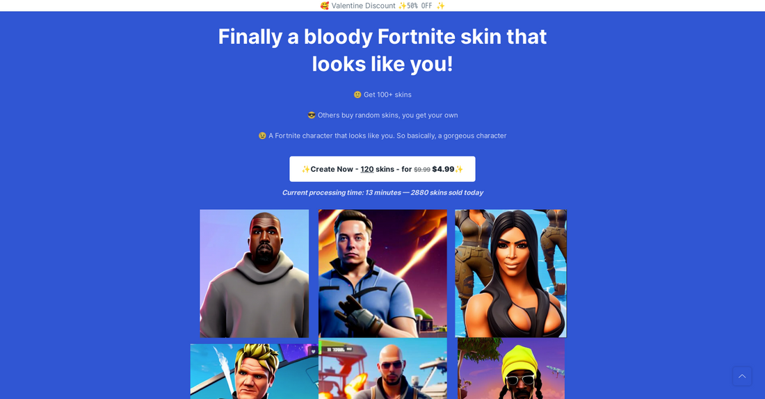 Imbazix - Avatares de fortnite por Yeswelab.com