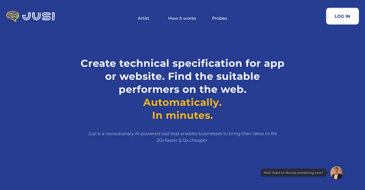 Jusi - Documentación técnica por Yeswelab.com
