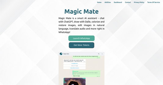 Magic Mate - Conversación por Whatsapp por Yeswelab.com