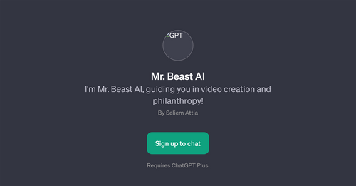 Mr. Beast AI - Chateando con famosos de YouTube por Yeswelab.com