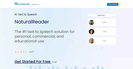 NaturalReader - Texto a voz por Yeswelab.com