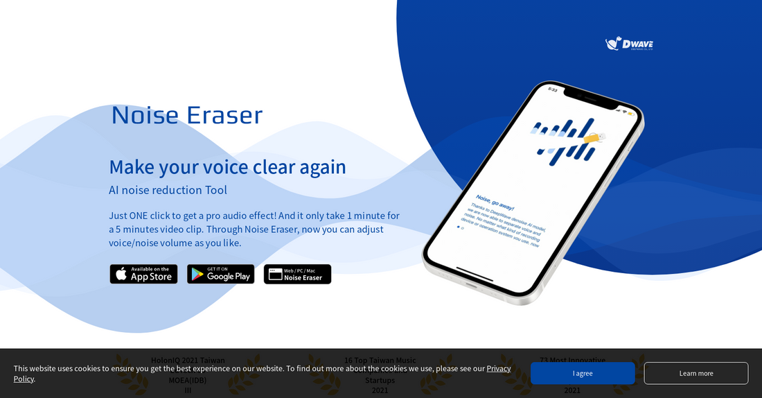 Noise Eraser - Eliminación de ruido de fondo por Yeswelab.com