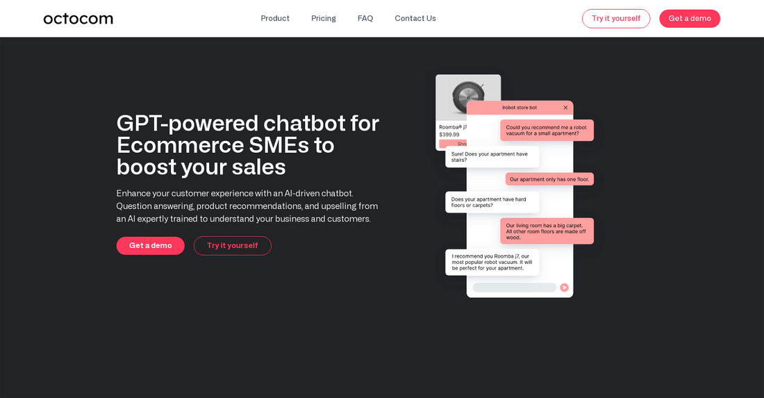 Octocom 5.0 (4) - Chatbots de ventas por Yeswelab.com