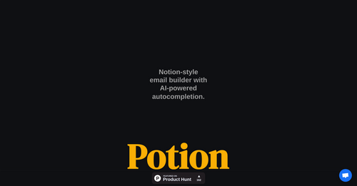 Potion - Email Marketing por Yeswelab.com