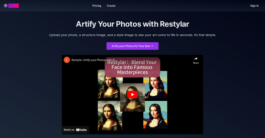 Restylar - Transformación de caras por Yeswelab.com