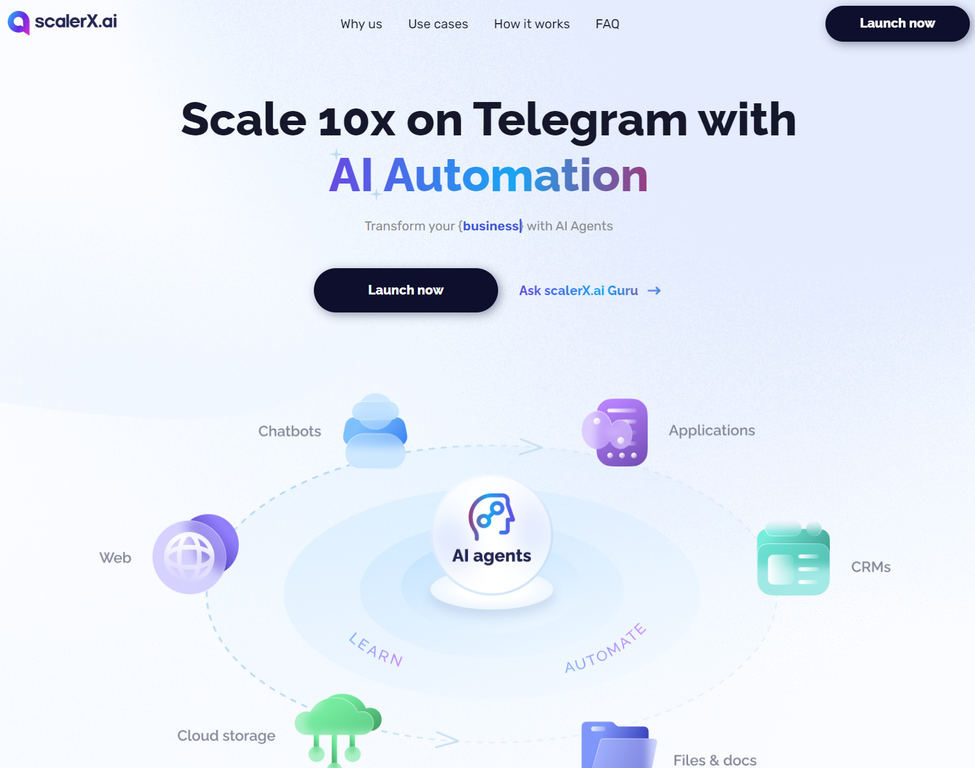 scalerX - Chatbots por Yeswelab.com