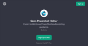 Sen's Powershell Helper GPT - Asistente PowerShell por Yeswelab.com