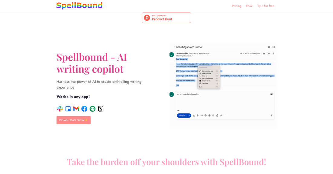 Spellbound - Copywriting por Yeswelab.com