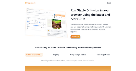 Stablematic - Generación de imágenes por Yeswelab.com