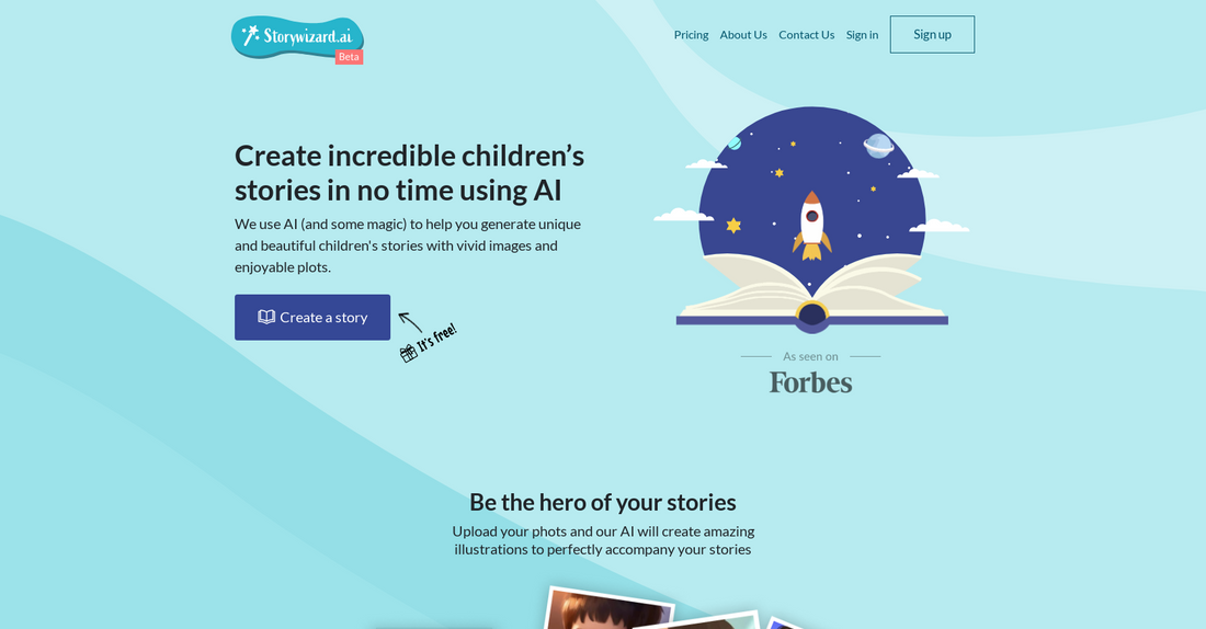 Storywizard - Historias de niños por Yeswelab.com