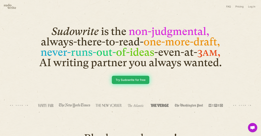 Sudowrite - Copywriting por Yeswelab.com