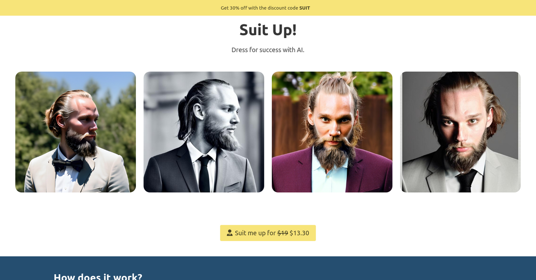 Suit Me Up - Avatares en trajes por Yeswelab.com