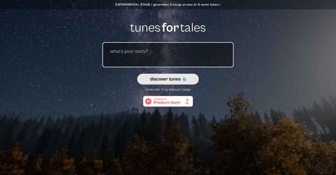 Tunes For Tales - Recomendaciones musicales por Yeswelab.com